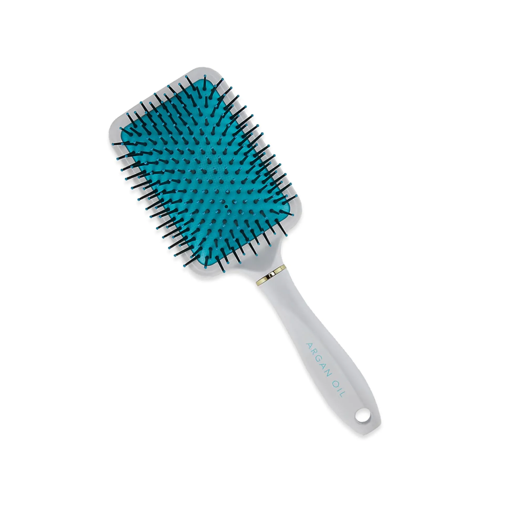 Anko Argan Oil Infused Wide Paddle Hair Brush with Nylon Bristles|Hair Detangler Brush with Ultra Soft Bristles, Infused With Natural Argan Oil, Shiny Detangle & Smooth Hair, Wet or Dry, All Hair.