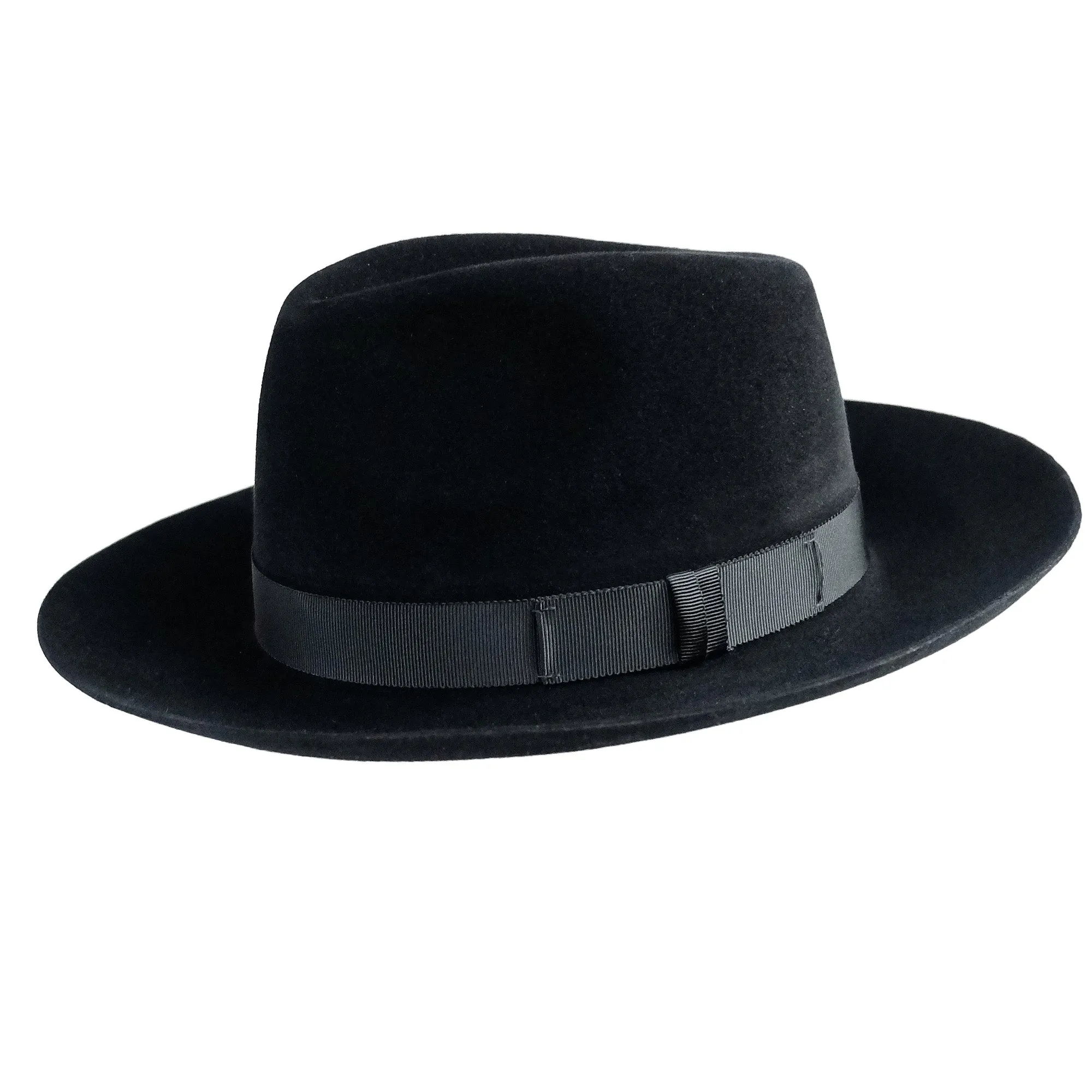 Australian Hatters |  Randwick Super Fine Furfelt | Black