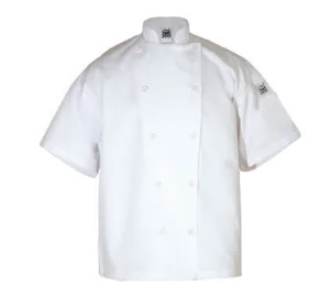 Chef Coat White Short Sleeve, S