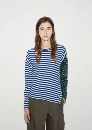 Contrast Stripe Sweater