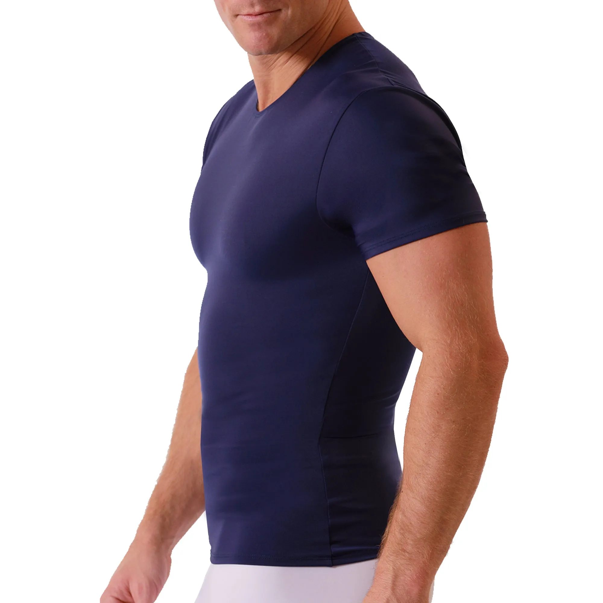 Insta Slim Compression Crew Neck Shirt TS0001