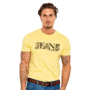 Jeans 8X Street T-Shirt - Yellow