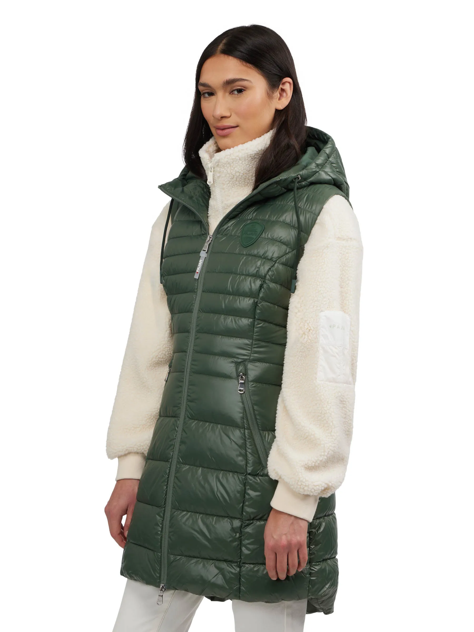 Keiko Women's Mid-Length Puffer Vest