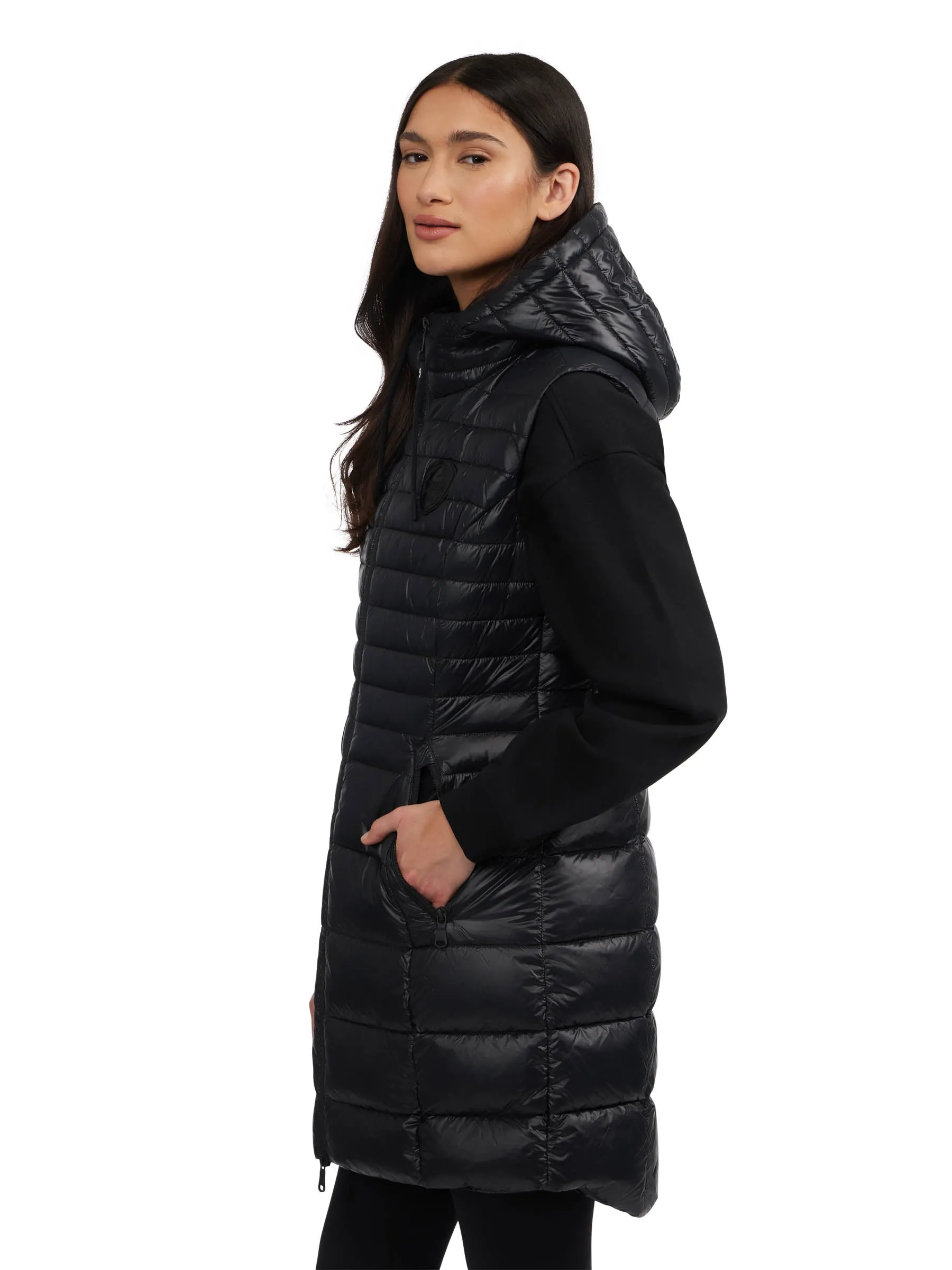 Keiko Women's Mid-Length Puffer Vest