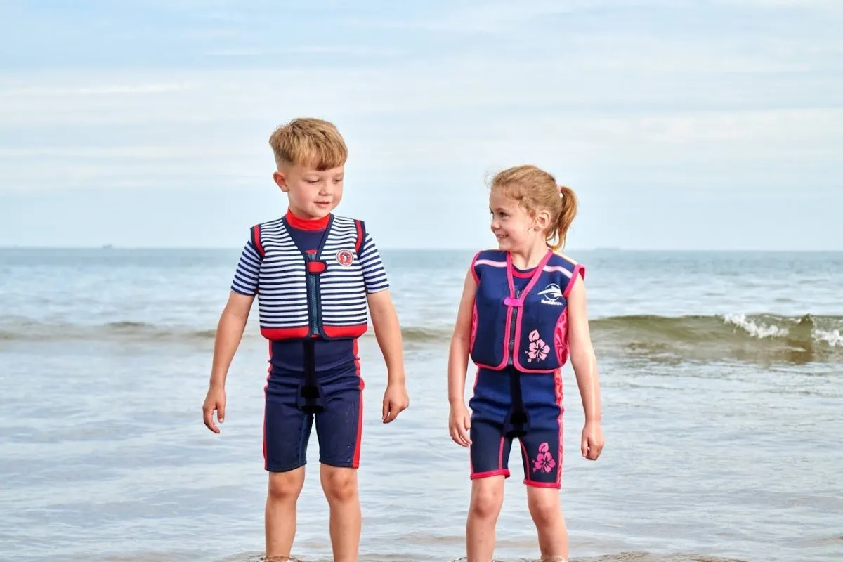 Konfidence Child Buoyancy Swim Vest With Support Strap