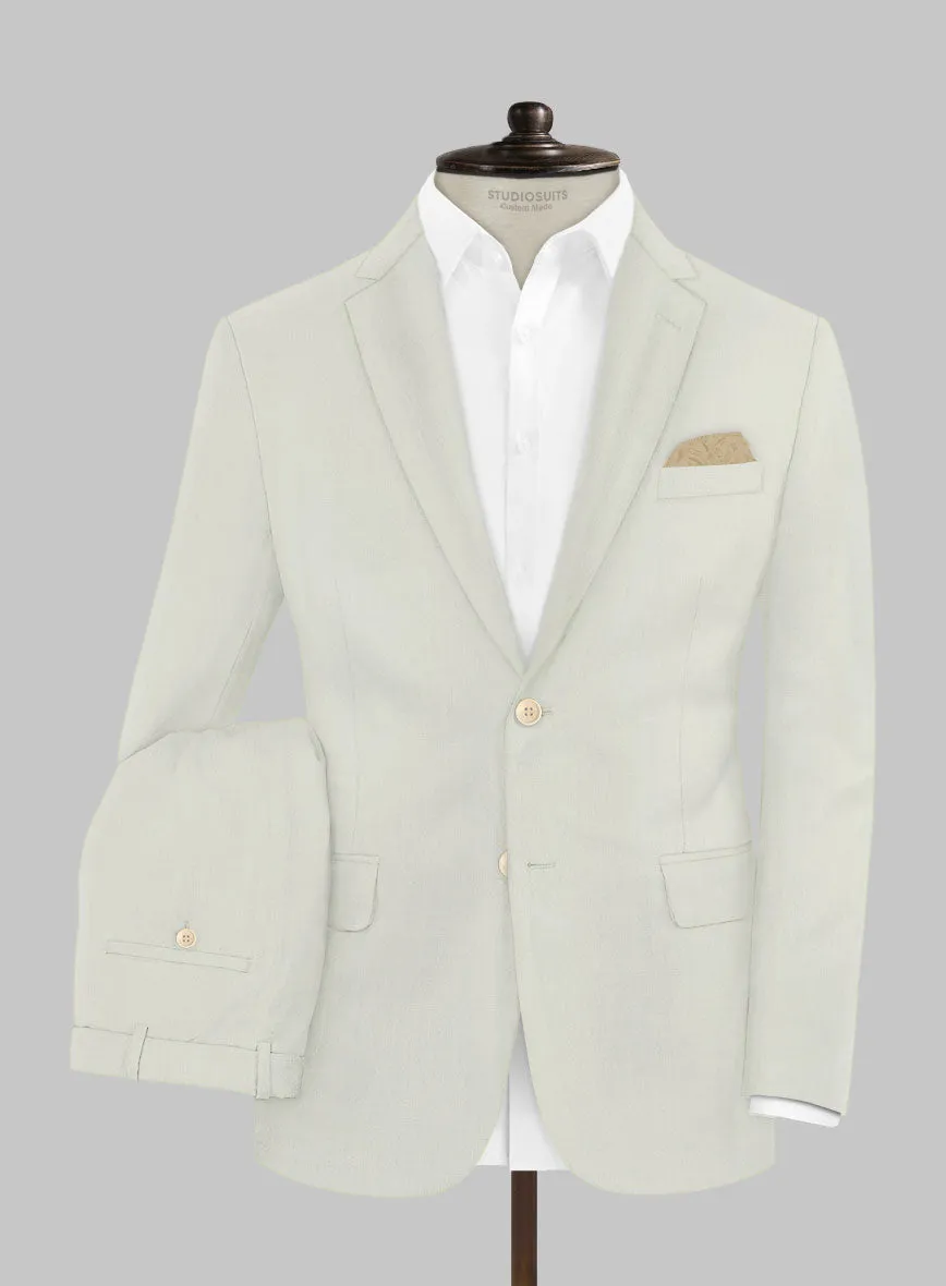 Marco Stretch Pale Green Wool Suit