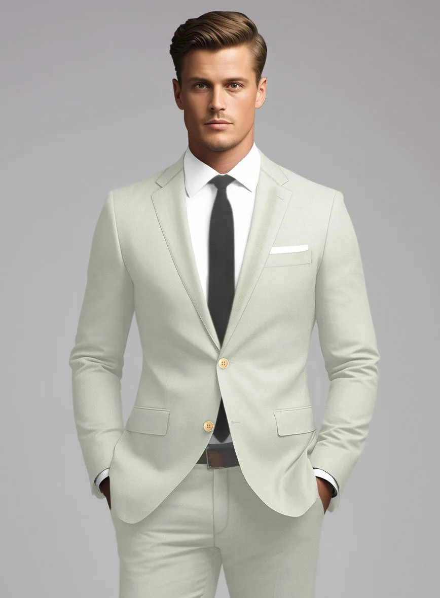 Marco Stretch Pale Green Wool Suit