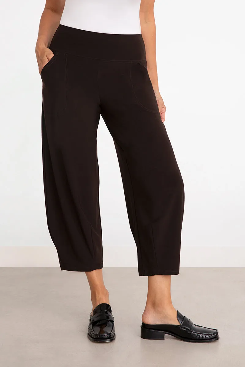 Narrow Lantern Pant | Coffee