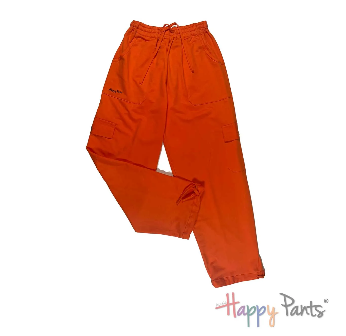 Orange Happy Pants for Men