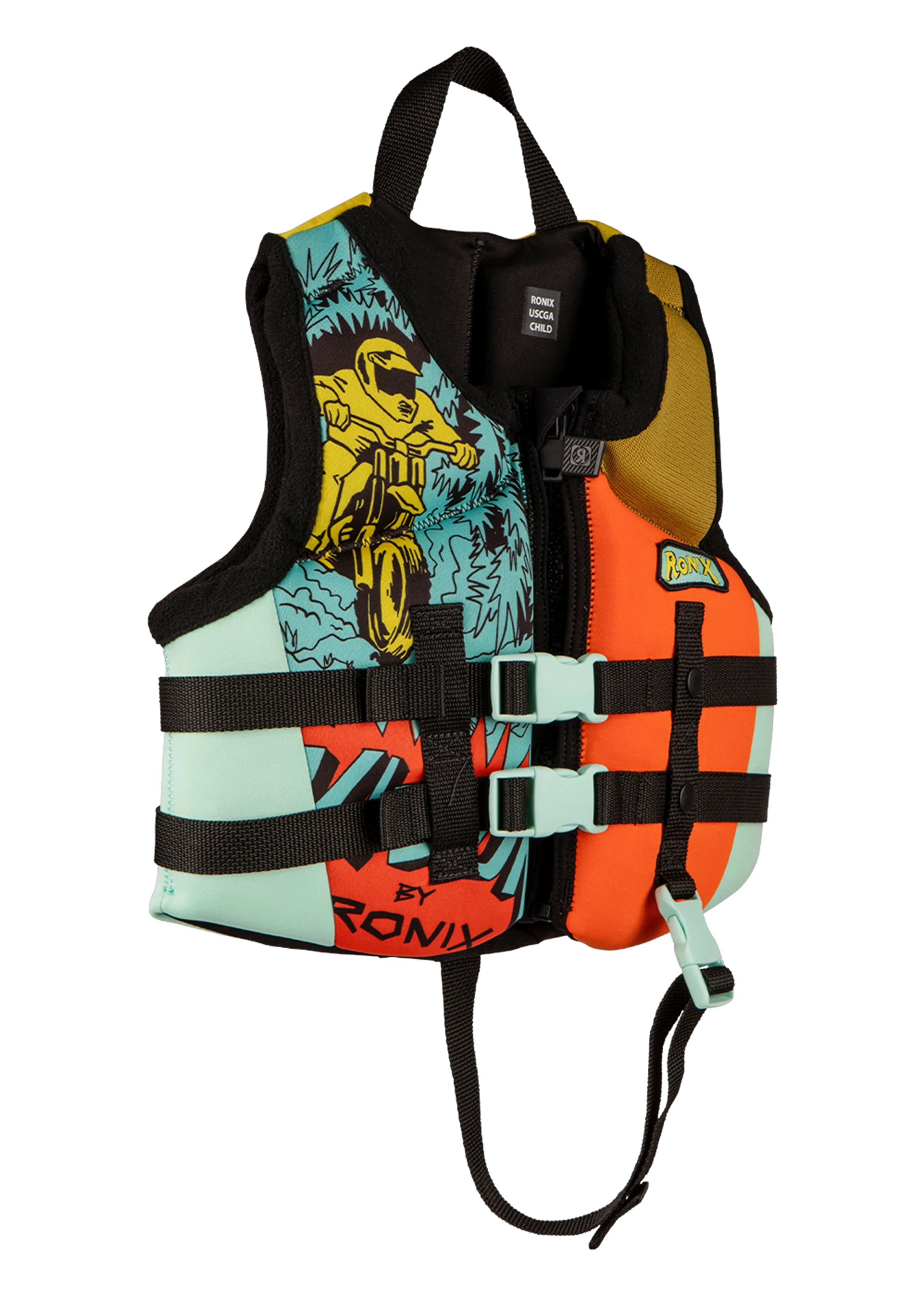 Ronix Child Boy's Vision CGA Life Vest | 30-50lbs