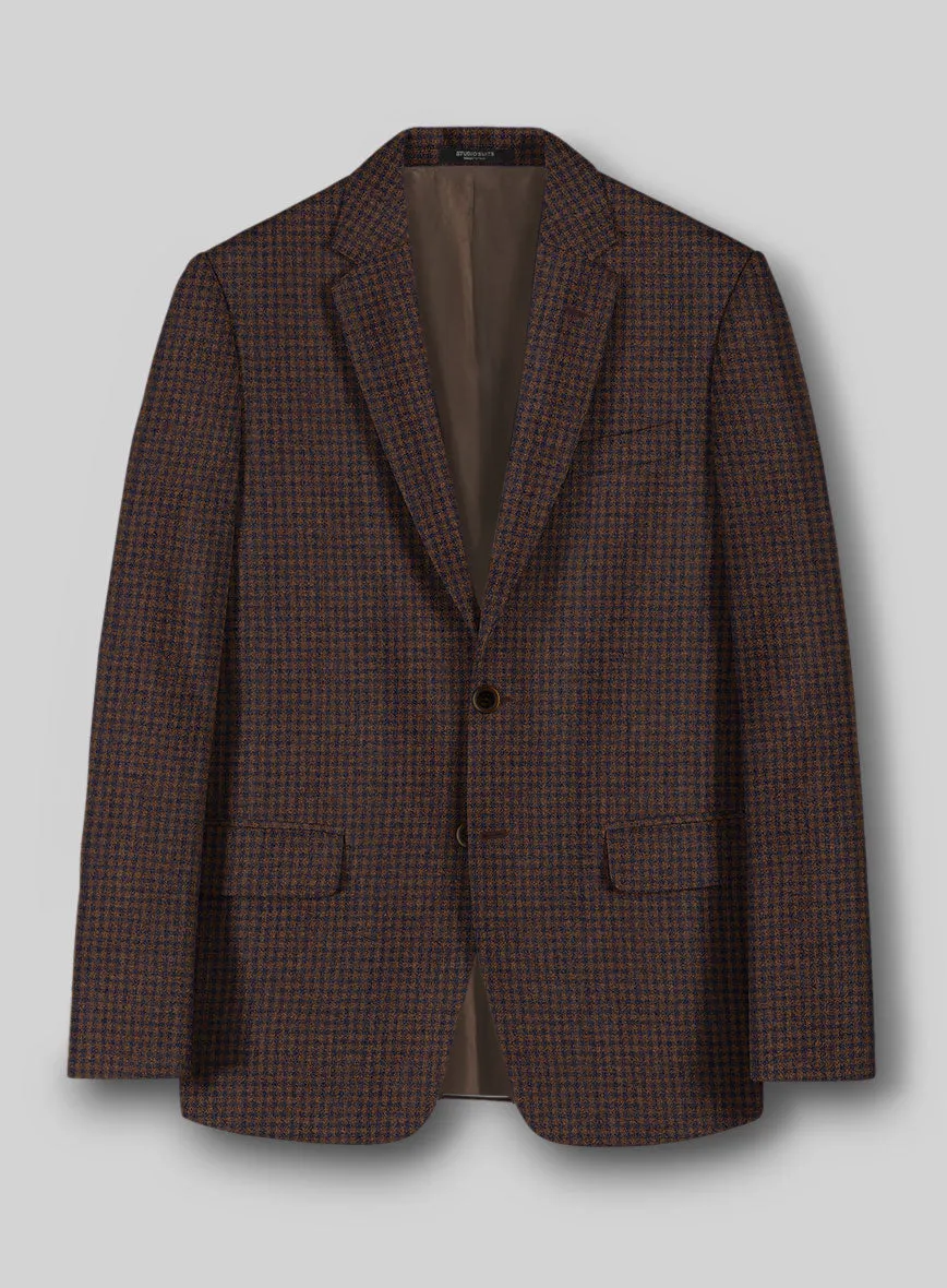 Sartori Petronila Brown Check Soft Tweed Suit