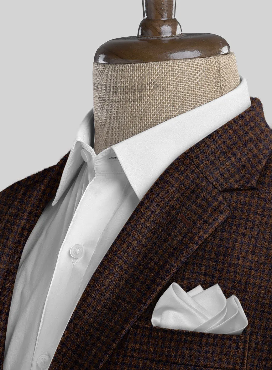 Sartori Petronila Brown Check Soft Tweed Suit