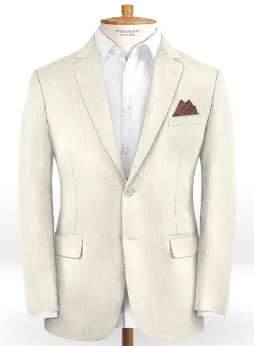 Scabal Fawn Wool Suit