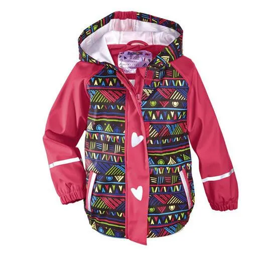 Spring & Autumn Raincoats for Girls. Waterproof Windproof Breathable - Free Shipping to N.A.