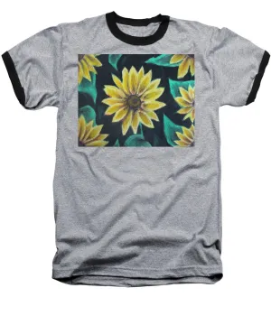 Sunflower Meeting - Baseball T-Shirt