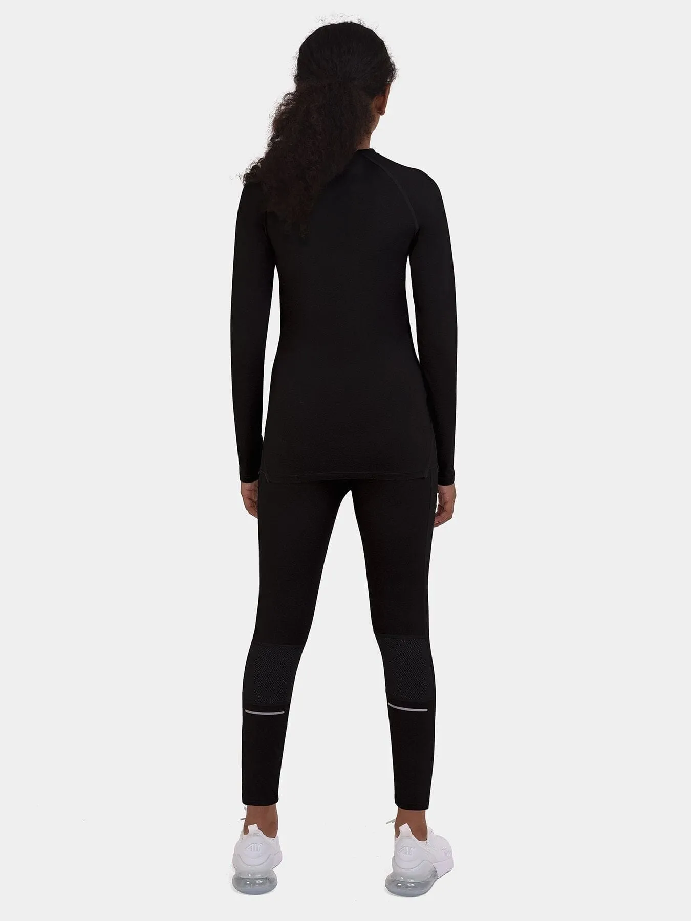 SuperThermal Compression Base Layer Top & Tights for Girls With Brushed Inner Fabric