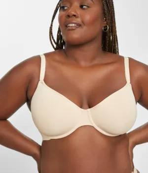 The Spacer Balconette Bra: Toasted Almond