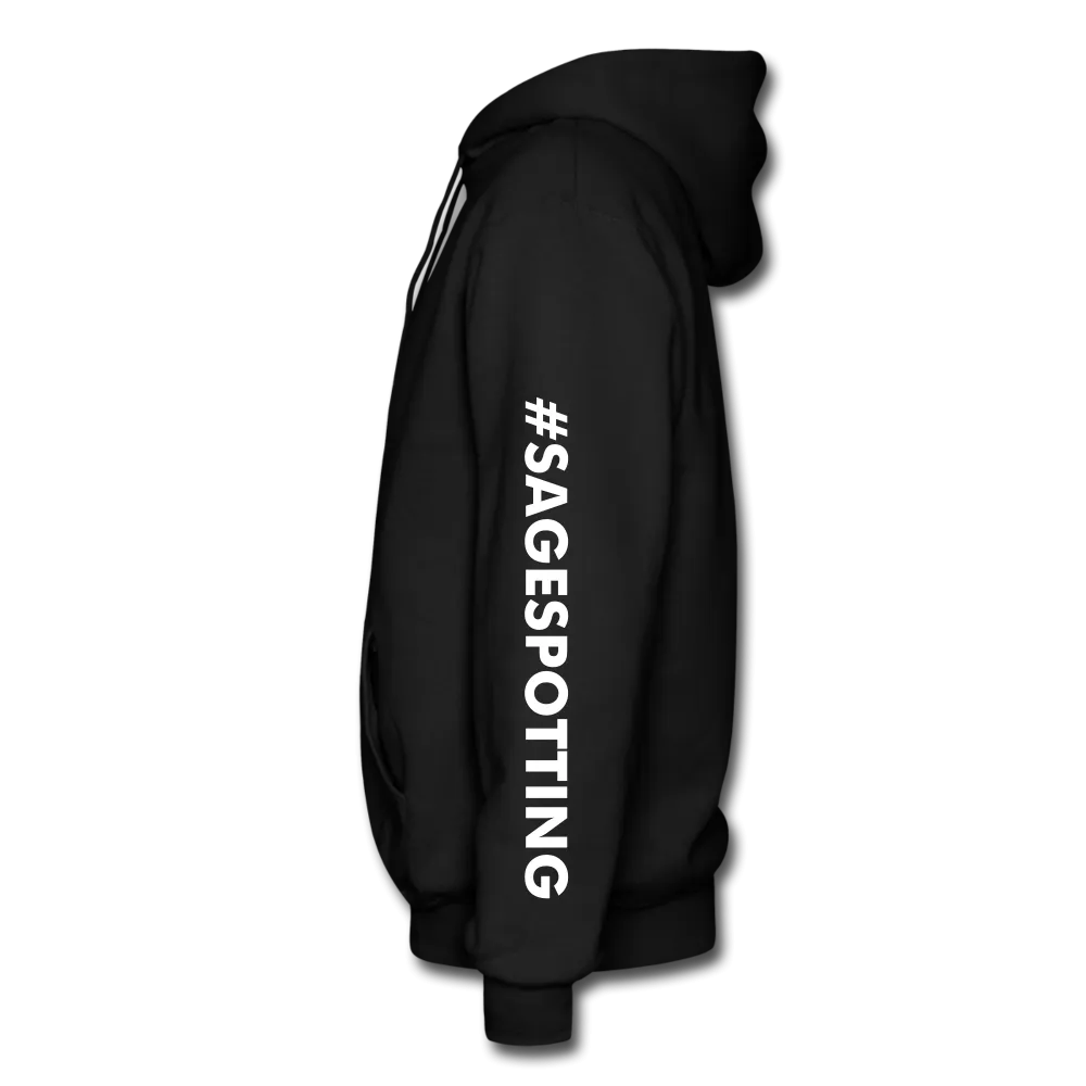 Unisex Adult Pullover Hoodie – Heart;(WordCloud)/SCF Classic Logo