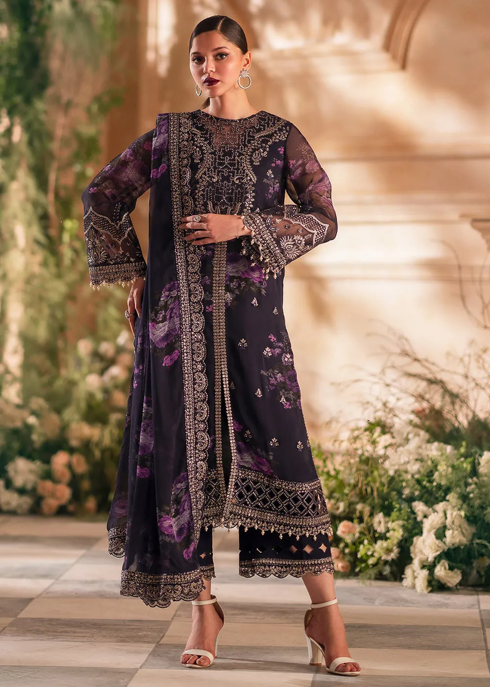 Vasal Luxury Chiffon Collection '24 by Charizma | VSL5-01