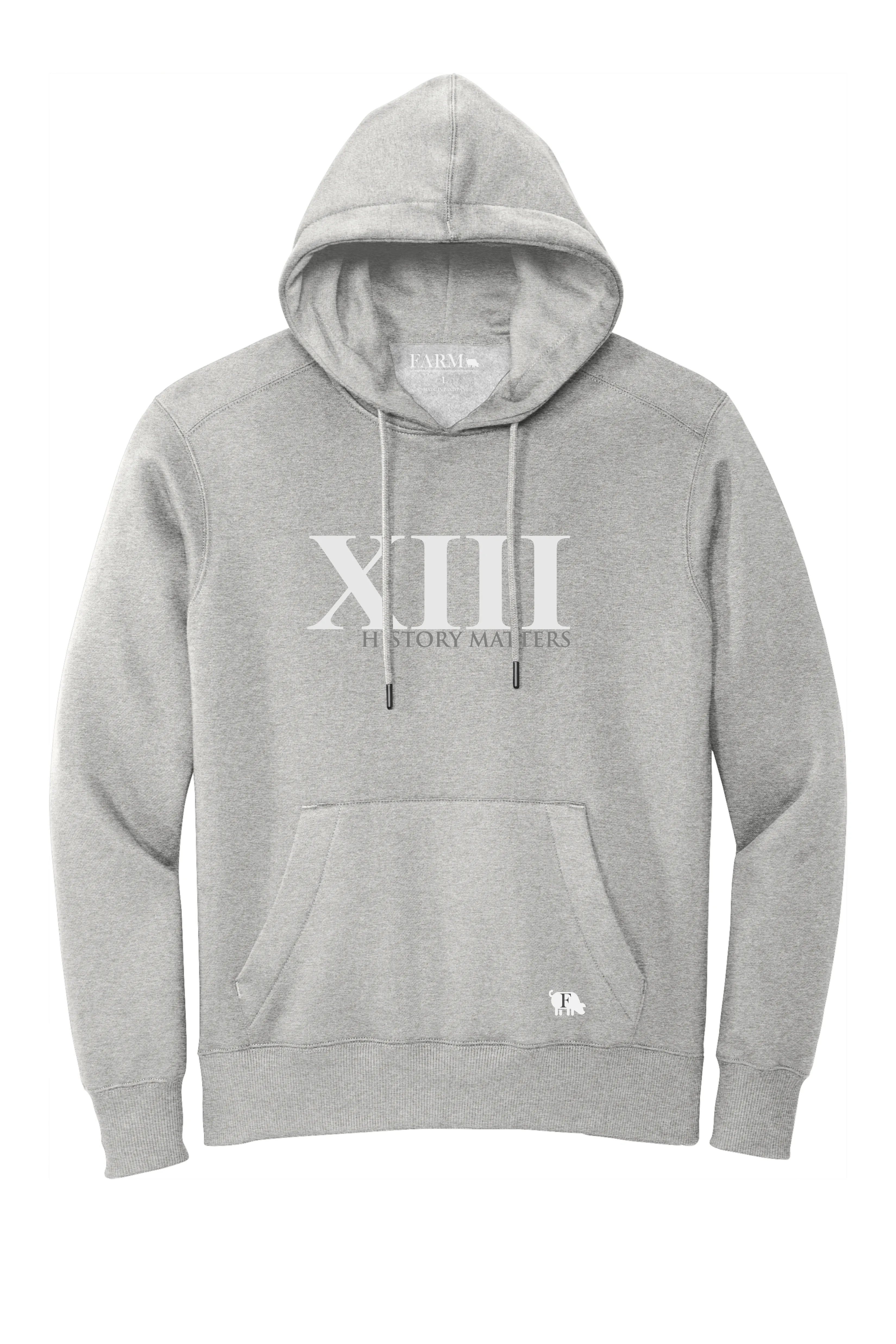 XIII History Matters Thirteenth Amendment All Seasons Hoodie Adult
